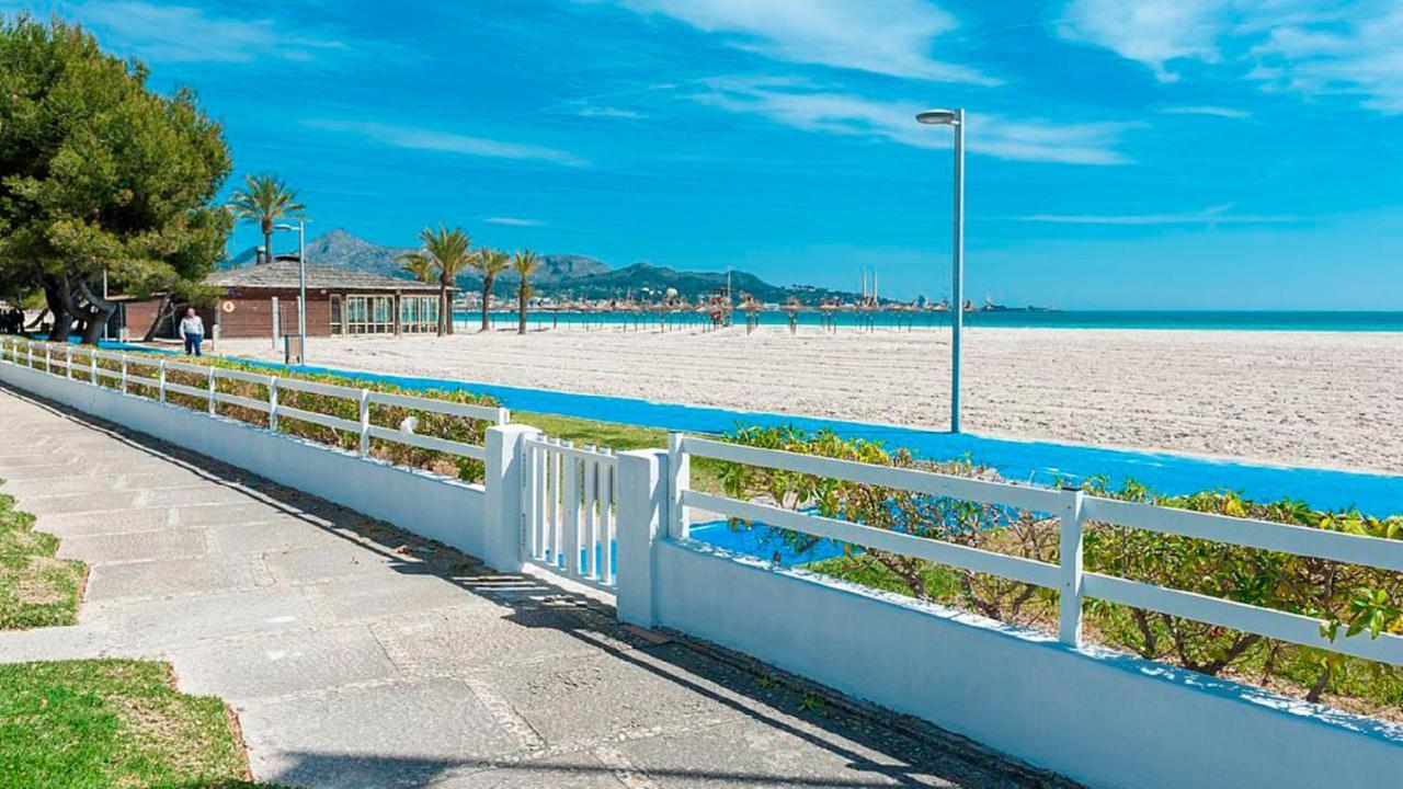 Apartment Oiza Canopus Sea Views At The Beach Alcúdia Esterno foto